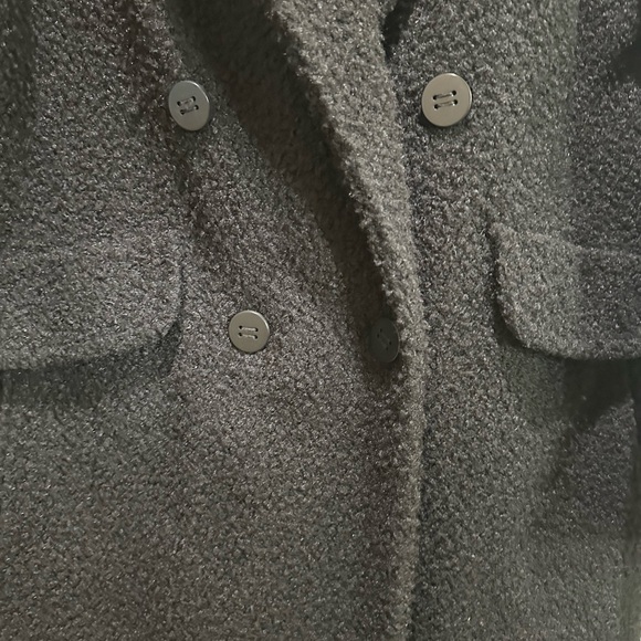 Ladies long BCBGeneration black coat - Picture 13 of 16